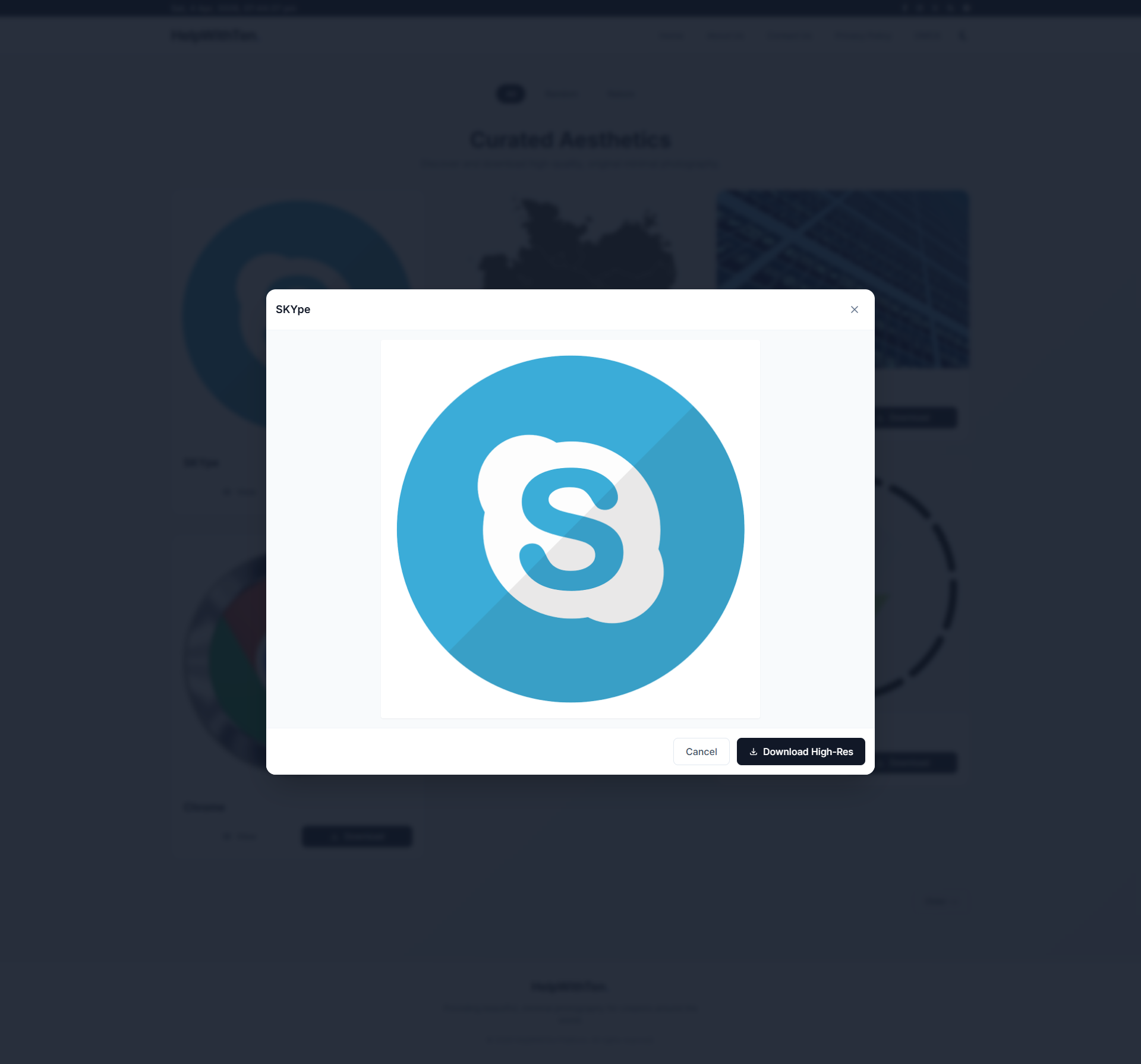 Pinterest Style Image Download Blogger Template – Dark Mode, Mobile Responsive