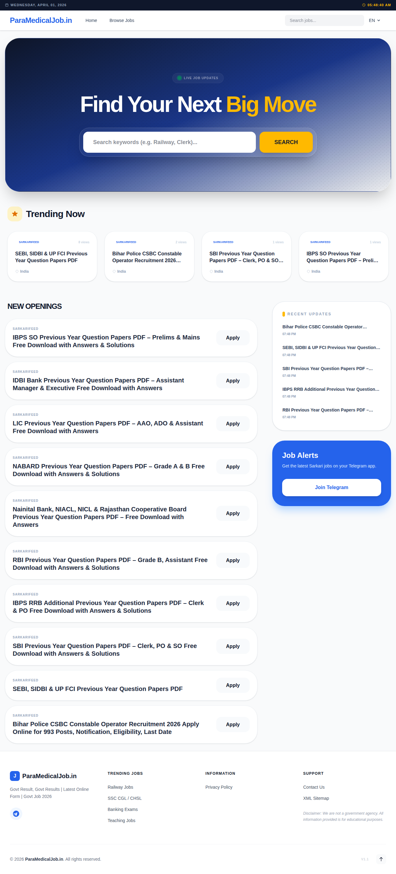 Advanced PHP Job Portal & Auto-Scraper – SEO-Ready Job Board Platform 2026
