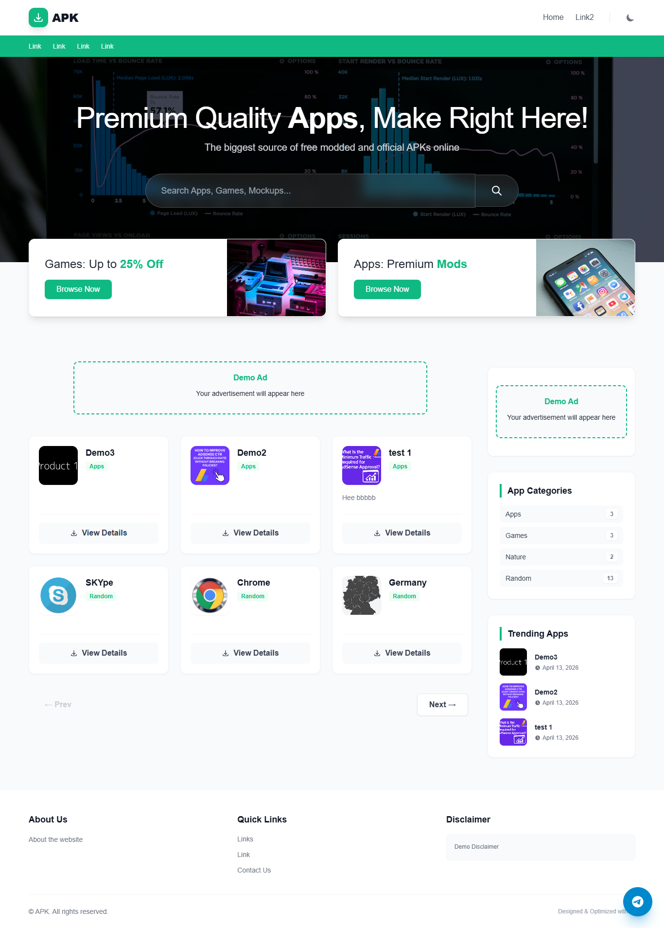 Ultimate App Store Blogger XML Template