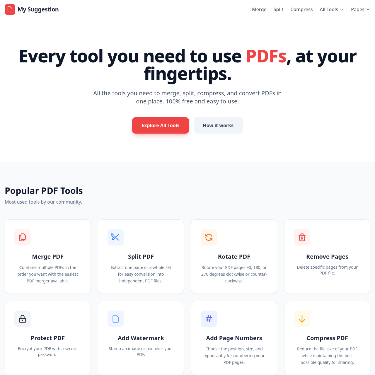 All-in-One PDF Tools Source Code – Build Your Own PDF Web App