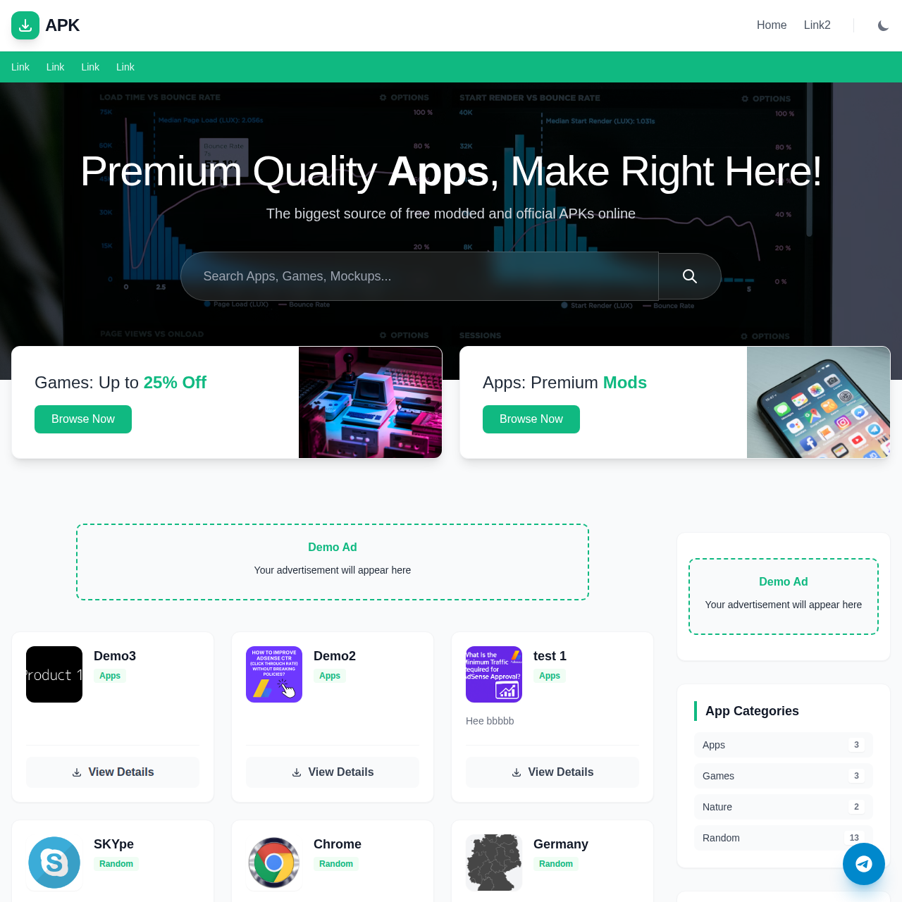 Ultimate App Store Blogger XML Template