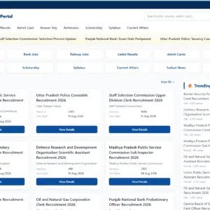 Government Job Portal CMS in PHP